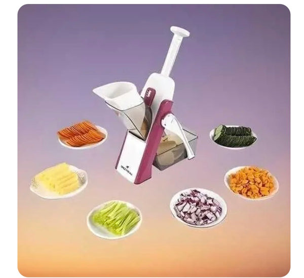 Slicer- Slicer for Vegetables, Meal Prep with Thickness, Size Adjustment