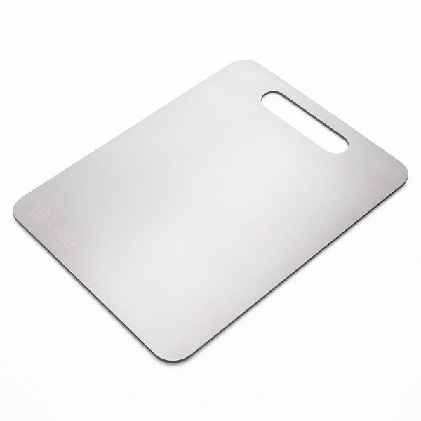 Premium Stainless Steel Cutting Board – Anti-Bacterial, Double-Sided Chopping Board for Kitchen
